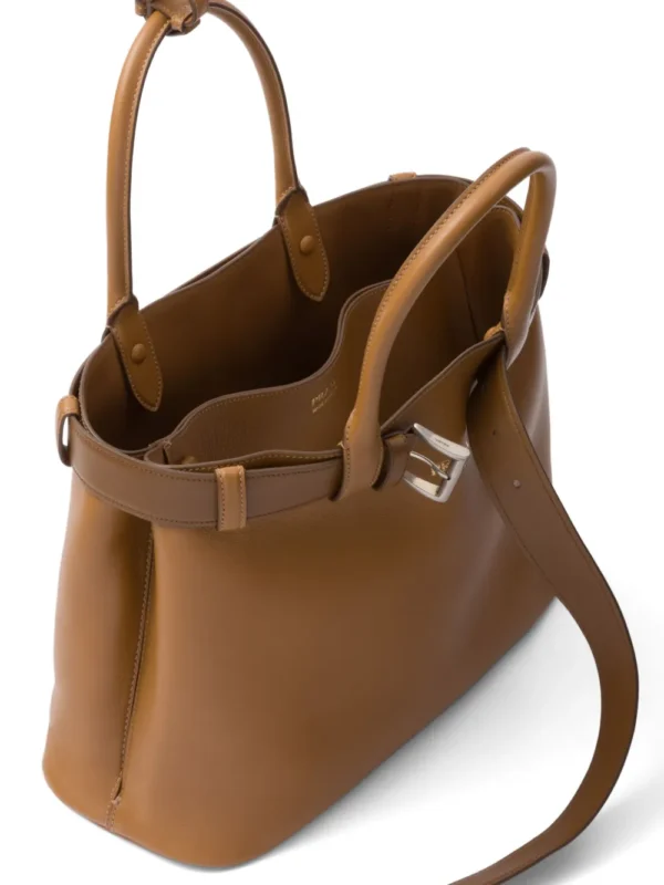Prada Große Handtasche mit Gürtel - Bild 4