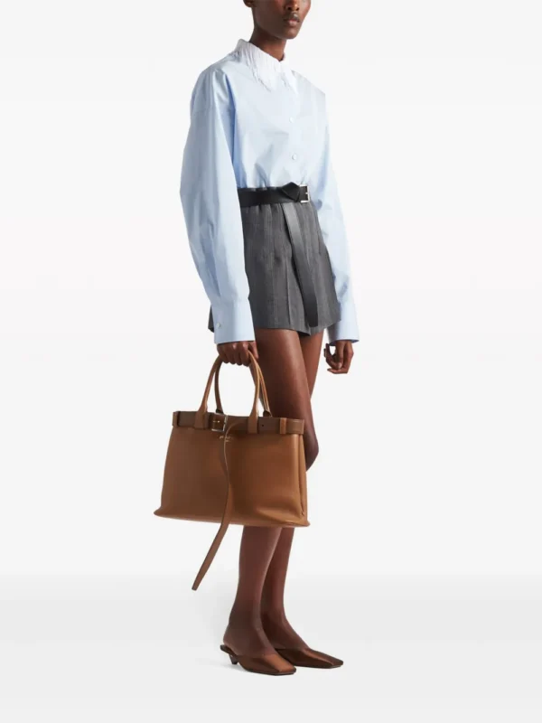 Prada Große Handtasche mit Gürtel - Bild 5