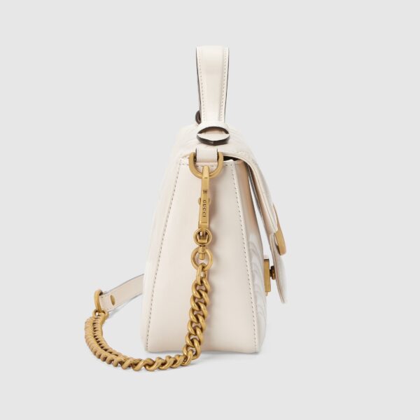 Gucci Kleine GG Marmont Henkeltasche - Bild 3
