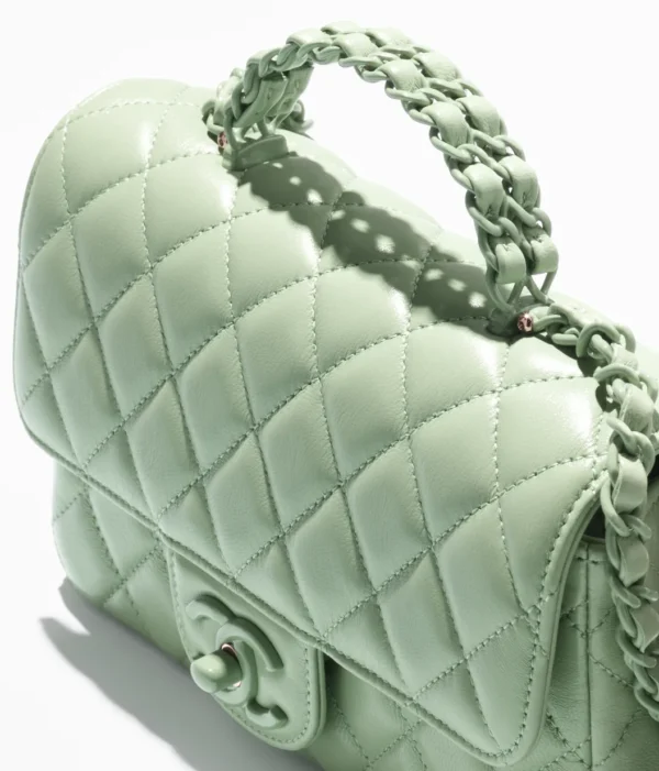 Chanel Minipattentasche mit Griff - Bild 4