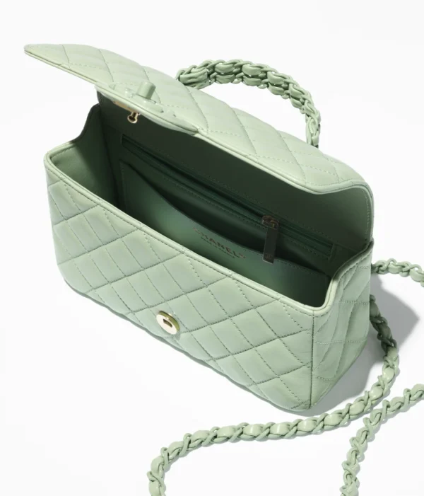 Chanel Minipattentasche mit Griff - Bild 3