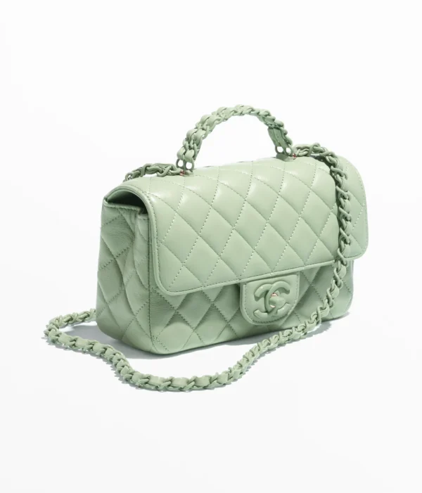 Chanel Minipattentasche mit Griff - Bild 2