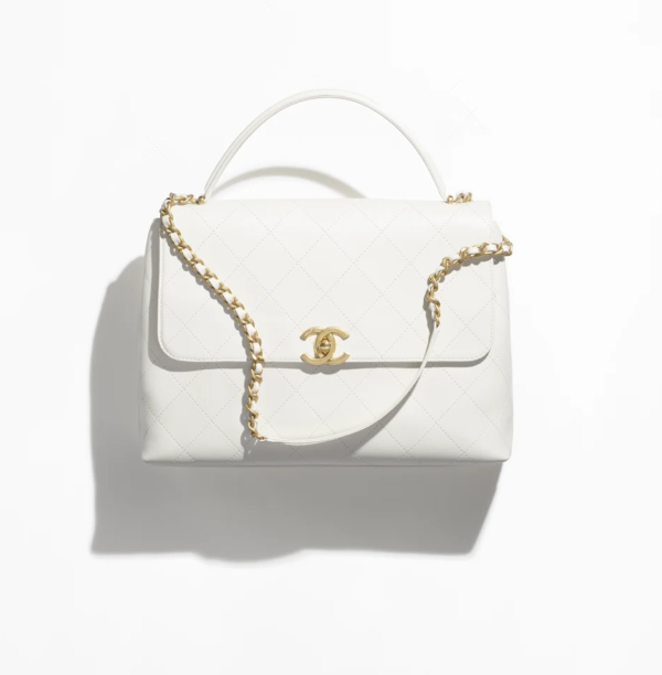 Chanel Maxi-Handtasche mit Patte und Griff